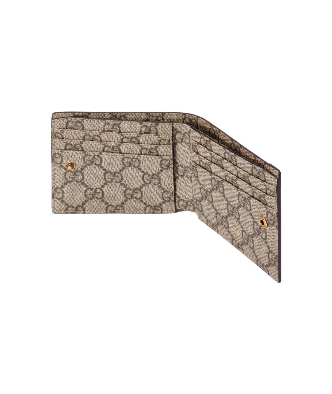 GUCCI Бордовый кошелек, фото 4