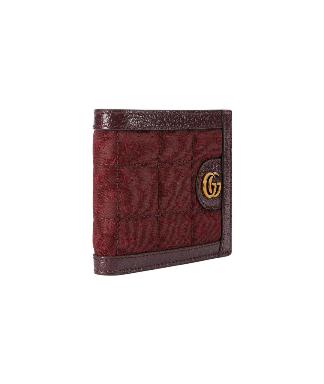 GUCCI Бордовый кошелек, фото 2