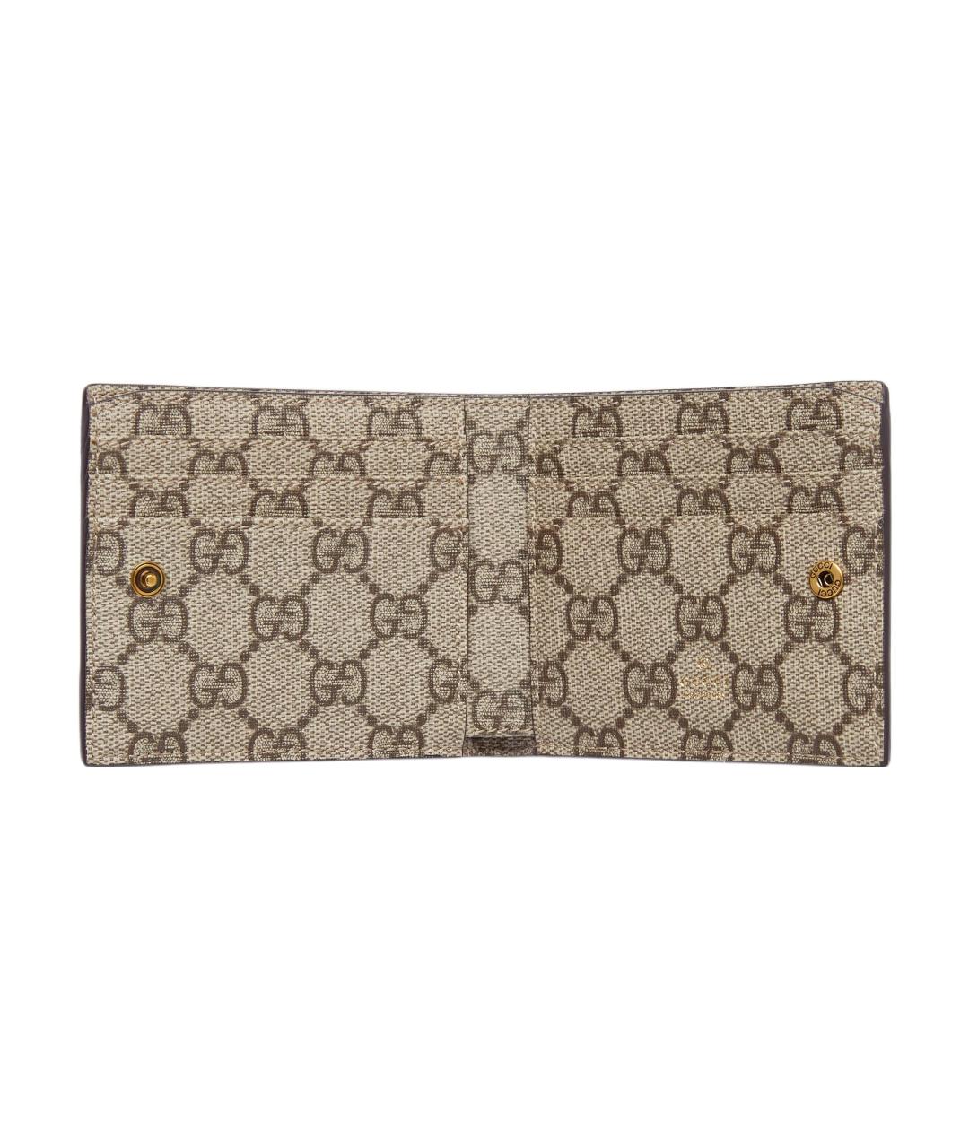 GUCCI Бордовый кошелек, фото 5