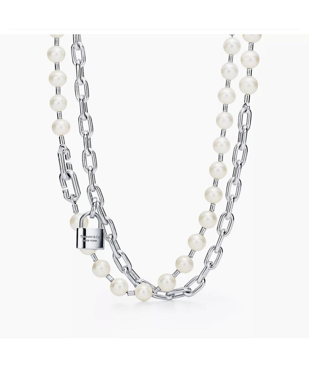 TIFFANY&CO Серебряное серебряное колье, фото 8