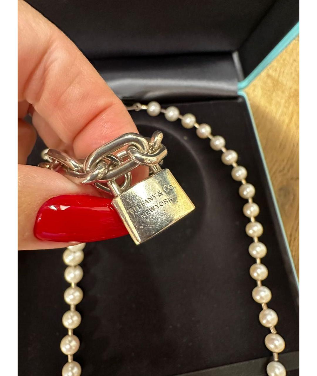 TIFFANY&CO Серебряное серебряное колье, фото 5