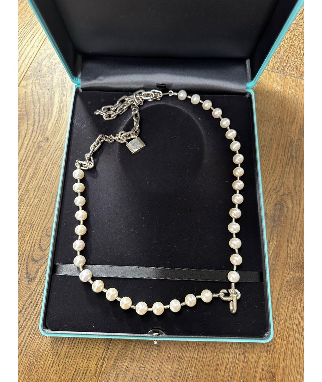 TIFFANY&CO Серебряное серебряное колье, фото 6
