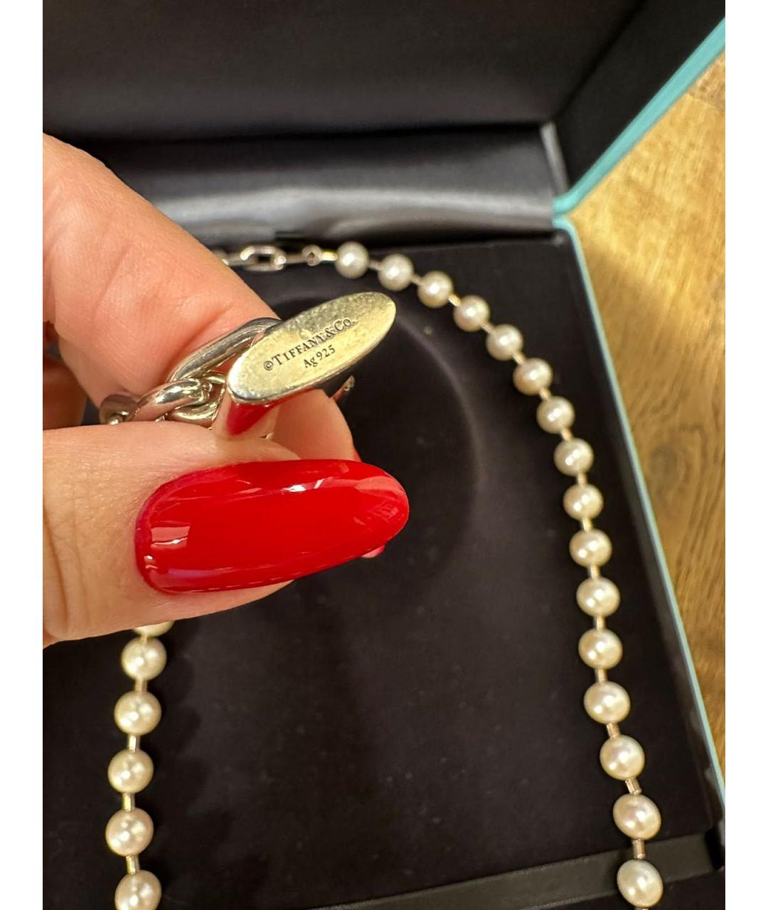 TIFFANY&CO Серебряное серебряное колье, фото 4
