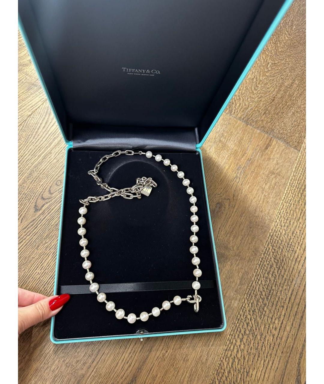 TIFFANY&CO Серебряное серебряное колье, фото 3