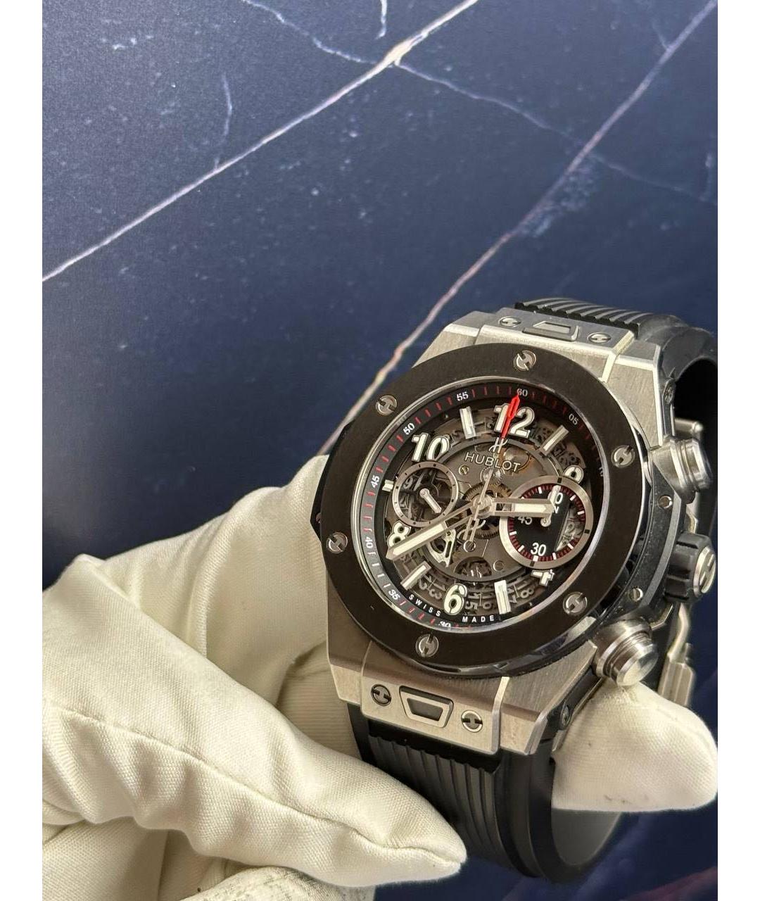 HUBLOT Черные часы, фото 6