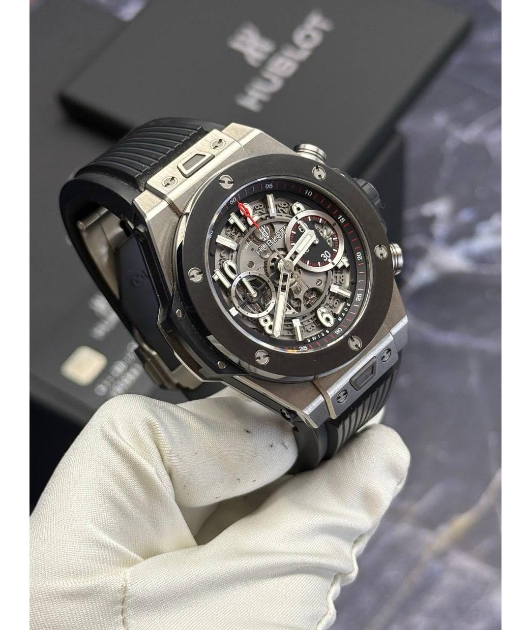 HUBLOT Черные часы, фото 5