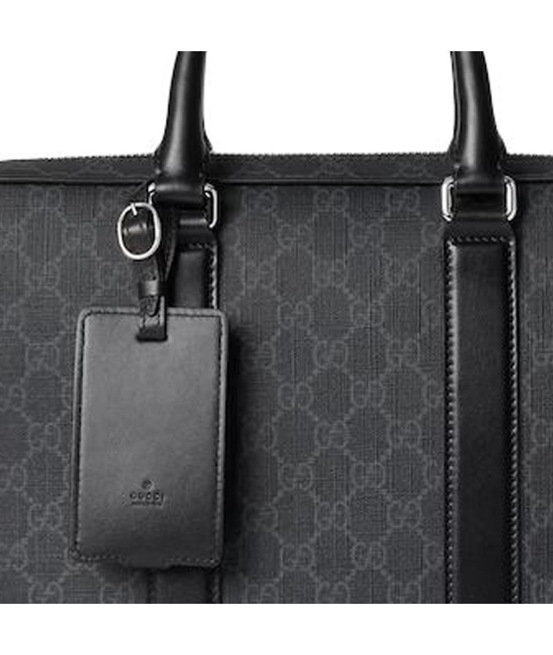 GUCCI Черный портфель, фото 8