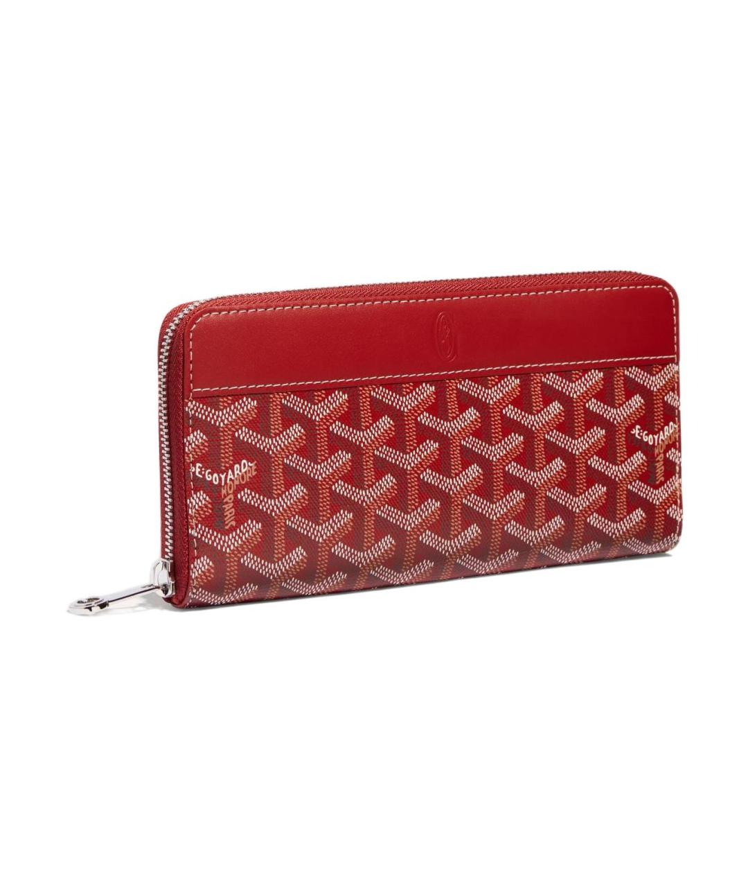 GOYARD Черный кожаный кошелек, фото 7