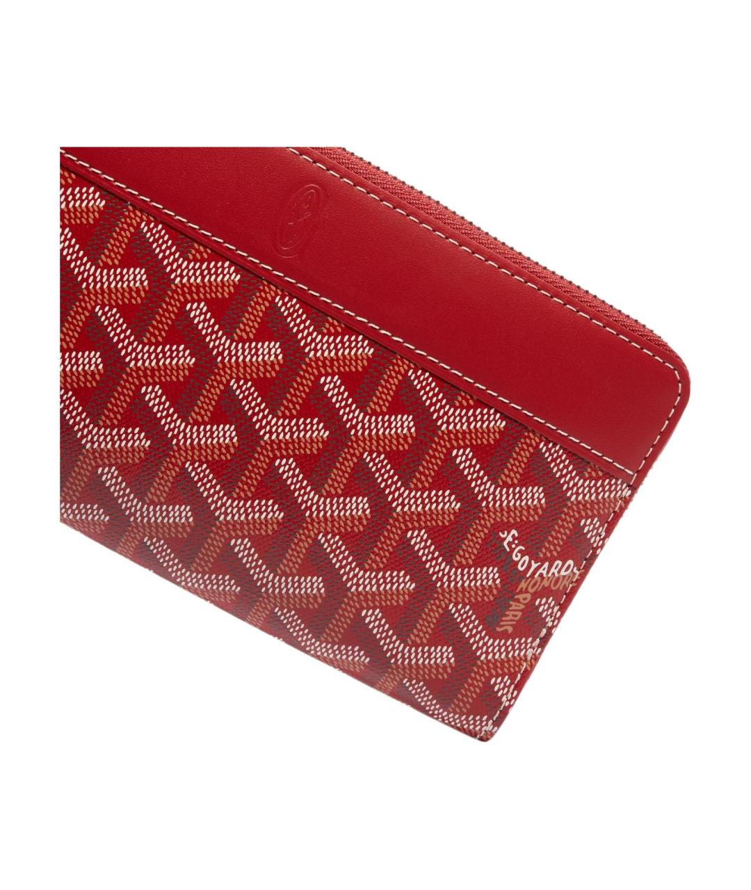 GOYARD Черный кожаный кошелек, фото 9