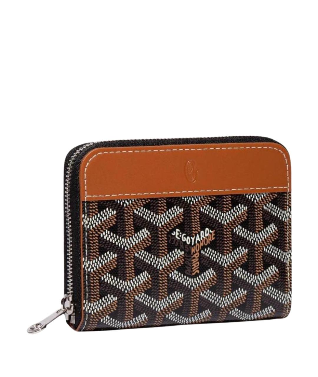 GOYARD Коричневый кошелек, фото 1