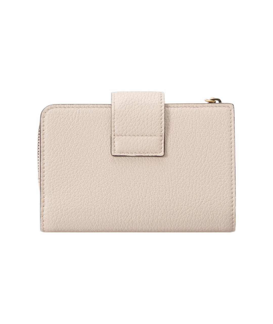 GUCCI Розовый кожаный кошелек, фото 5
