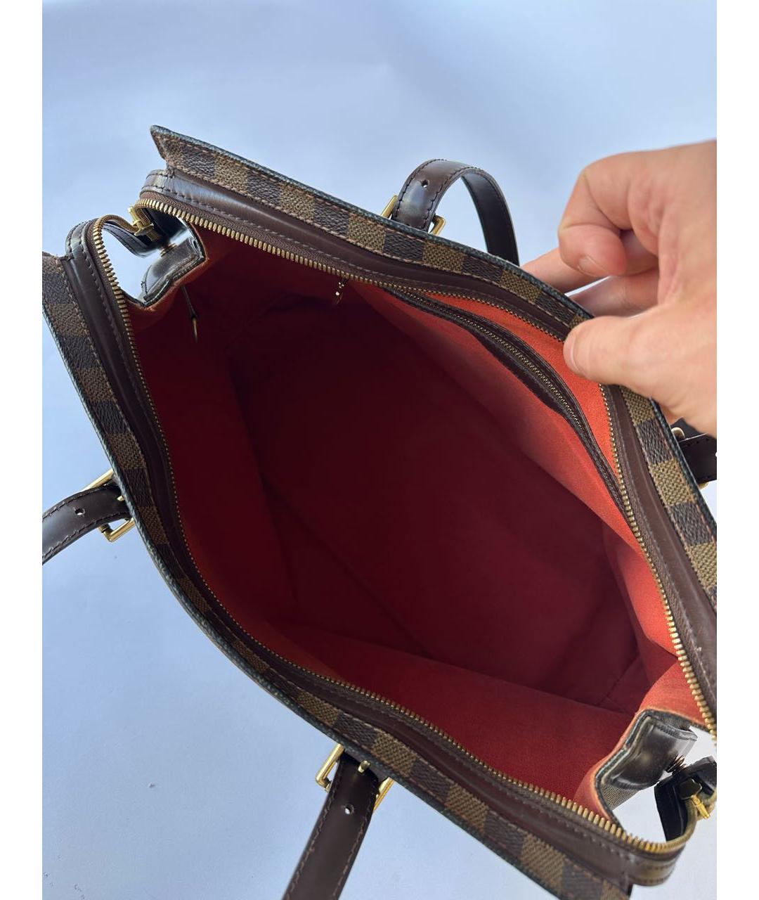 LOUIS VUITTON Коричневая сумка через плечо, фото 4