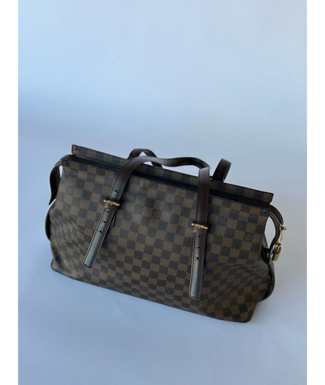 LOUIS VUITTON Коричневая сумка через плечо, фото 8