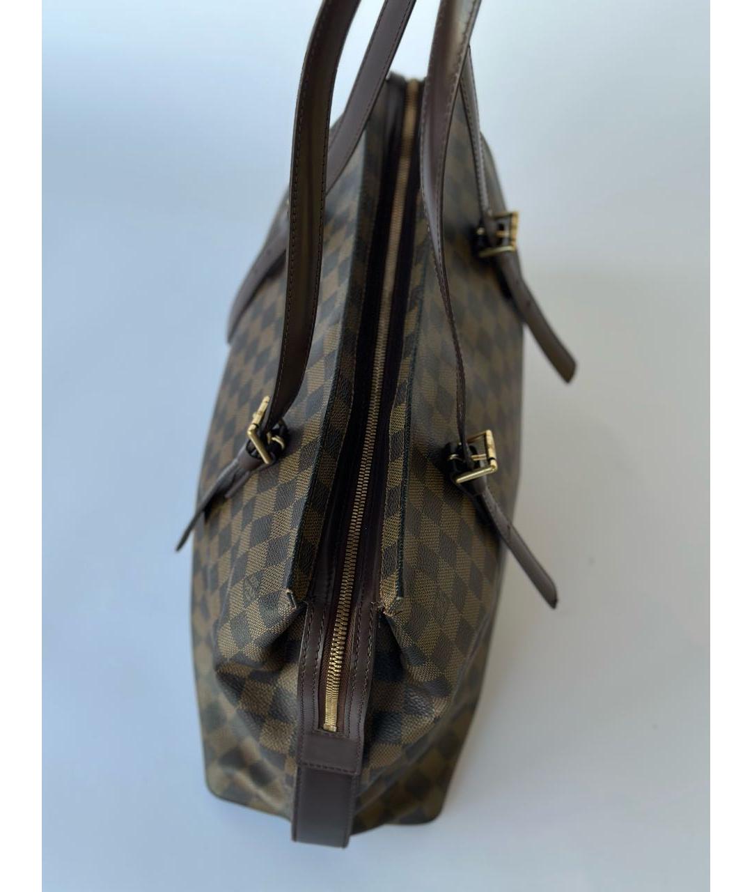 LOUIS VUITTON Коричневая сумка через плечо, фото 5