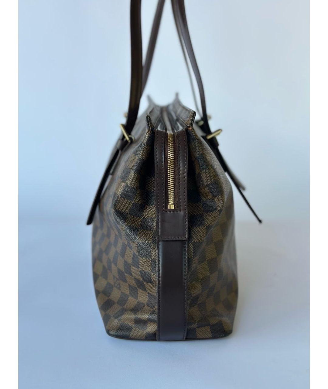 LOUIS VUITTON Коричневая сумка через плечо, фото 3