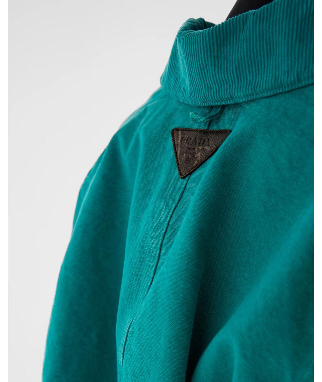 PRADA Бирюзовая куртка, фото 4