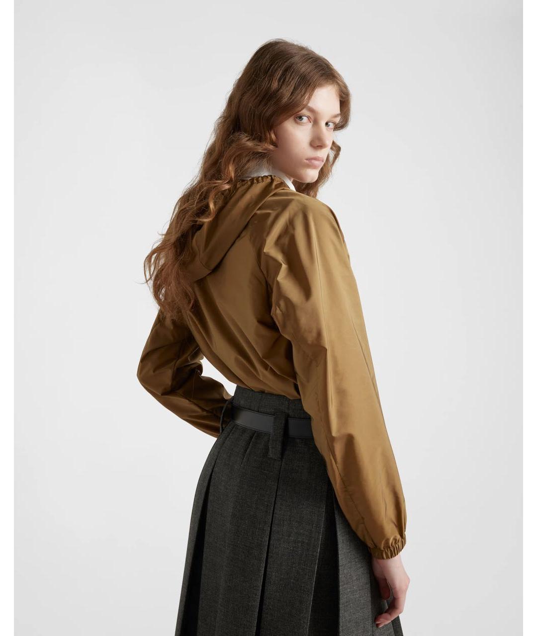 PRADA Бежевая куртка, фото 6