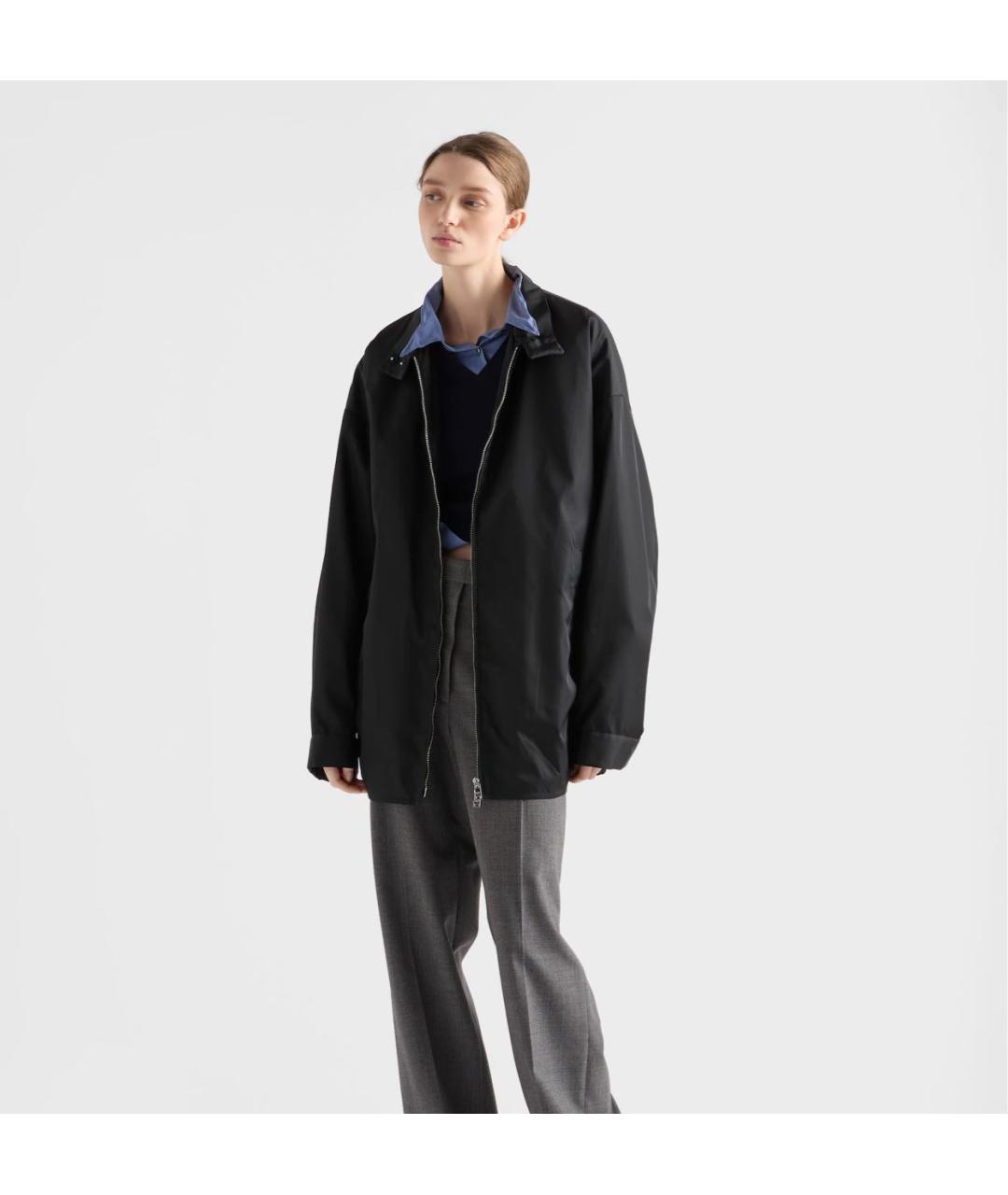 PRADA Черная куртка, фото 2