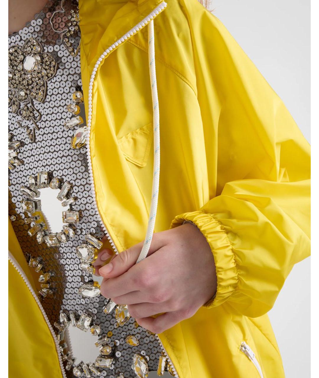 PRADA Желтая куртка, фото 4