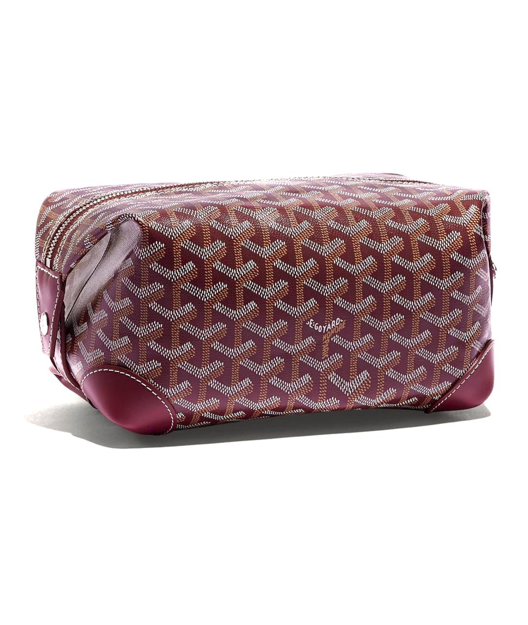 GOYARD Коричневая косметичка, фото 2