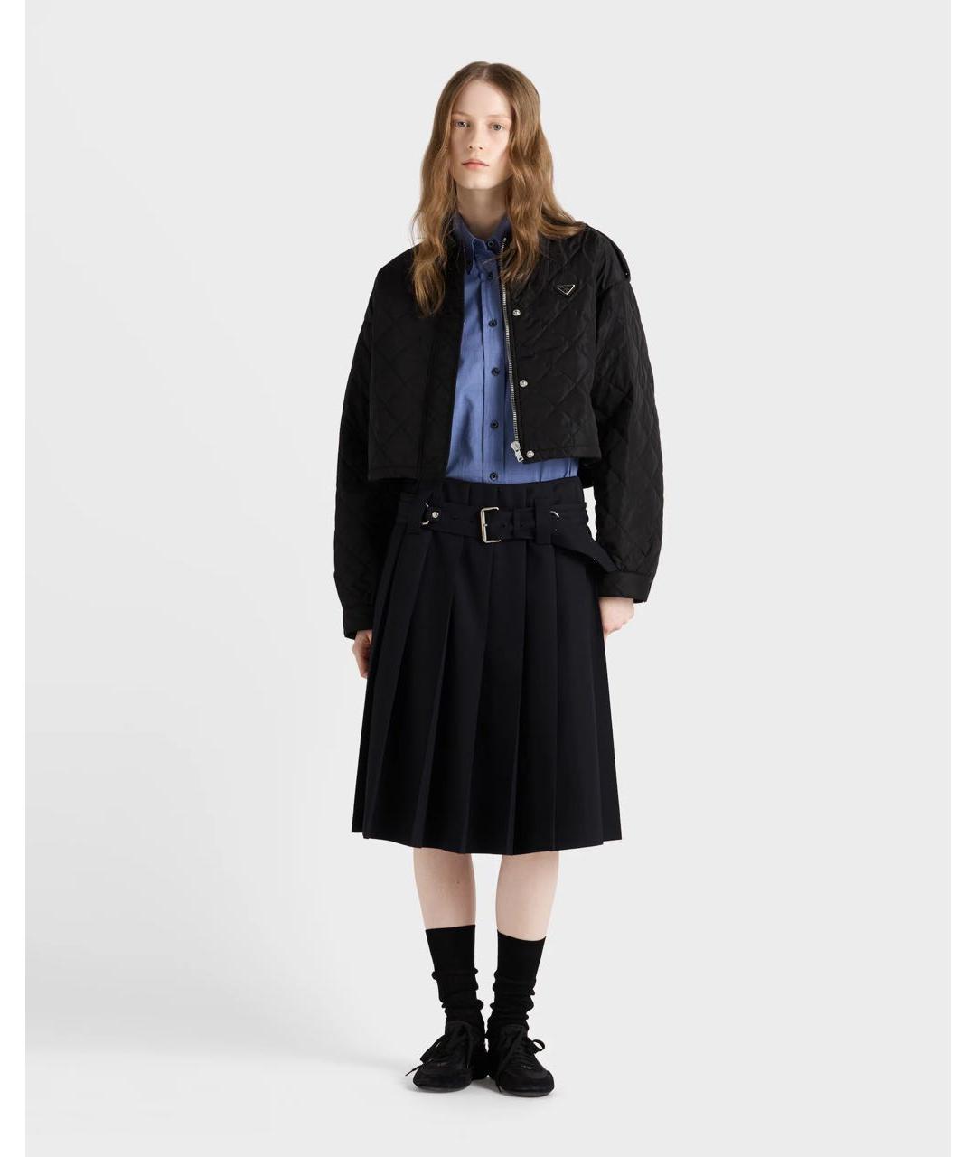 PRADA Черная куртка, фото 2