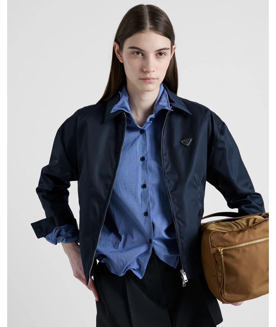 PRADA Синяя куртка, фото 3