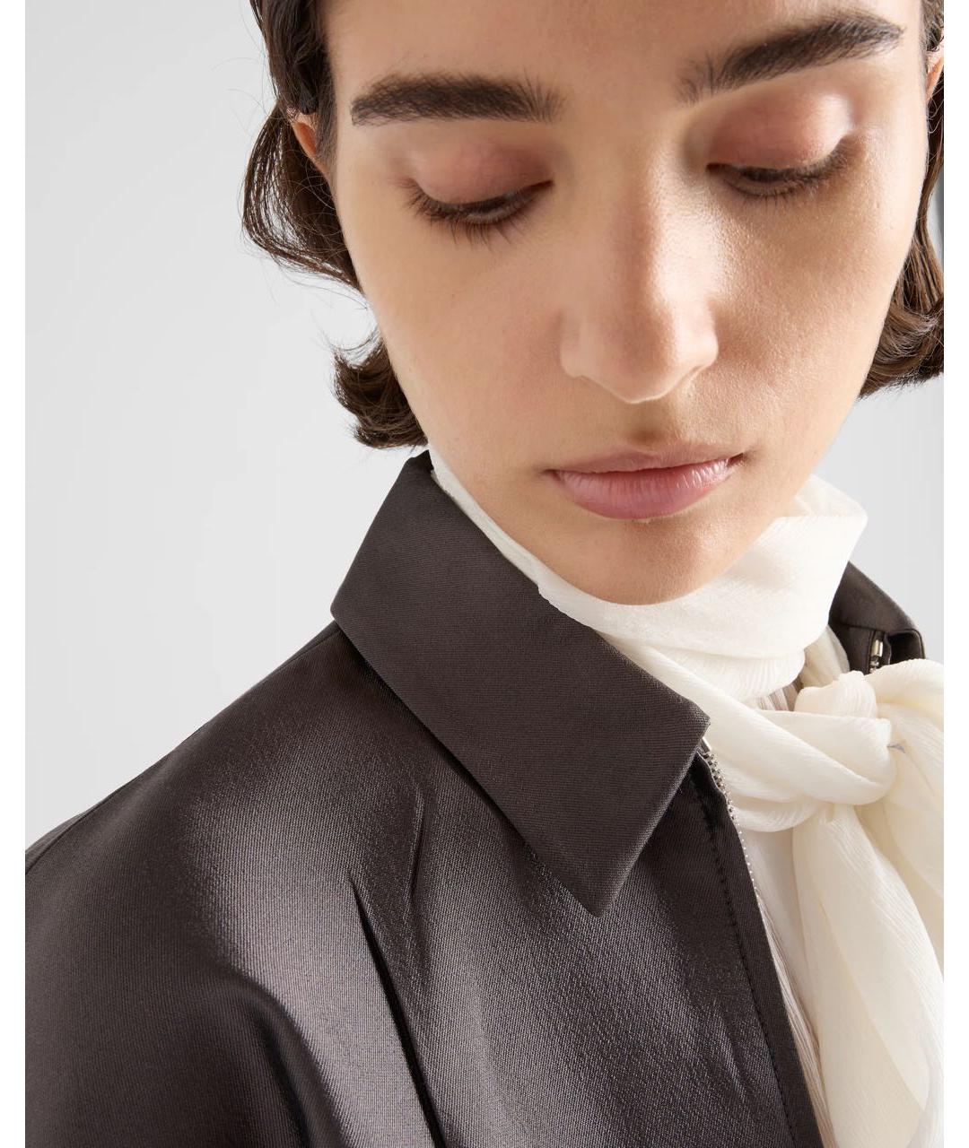 PRADA Серая куртка, фото 4