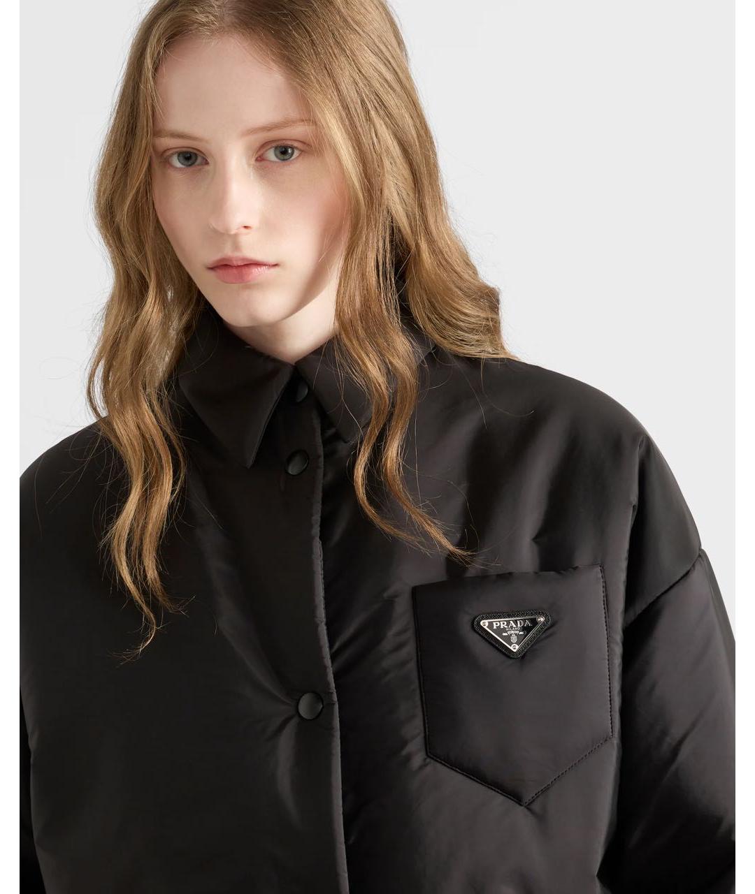 PRADA Черная куртка, фото 6