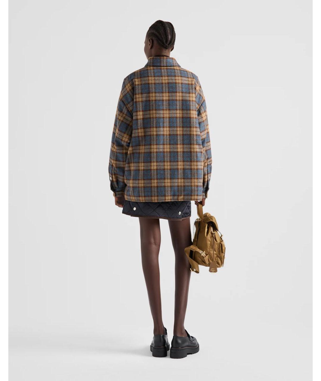 PRADA Коричневая куртка, фото 5