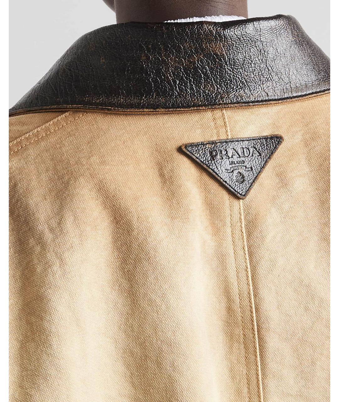 PRADA Бежевая куртка, фото 6