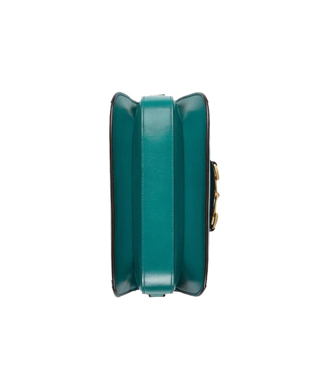 GUCCI Синяя кожаная сумка через плечо, фото 7