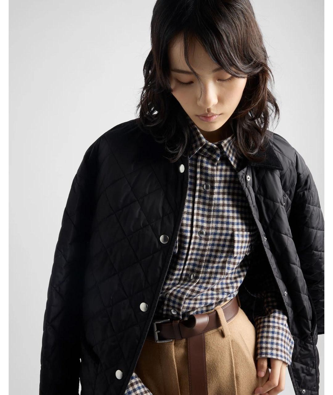 PRADA Черная куртка, фото 4