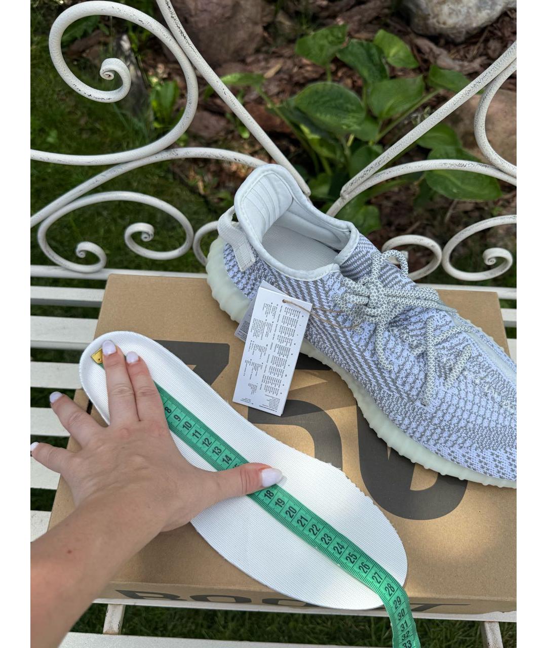 ADIDAS YEEZY Серые кроссовки, фото 4