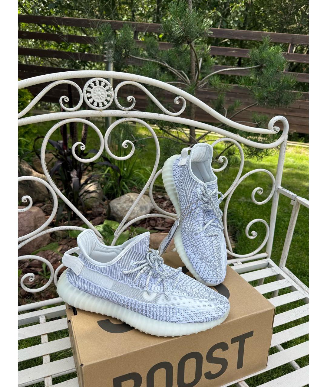 ADIDAS YEEZY Серые кроссовки, фото 6