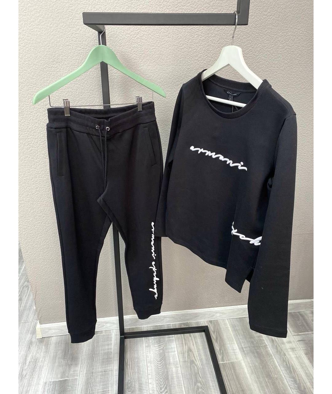 ARMANI EXCHANGE Черный костюм с брюками, фото 2