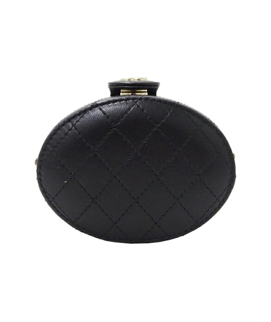 CHANEL Черная кожаная сумка через плечо, фото 3