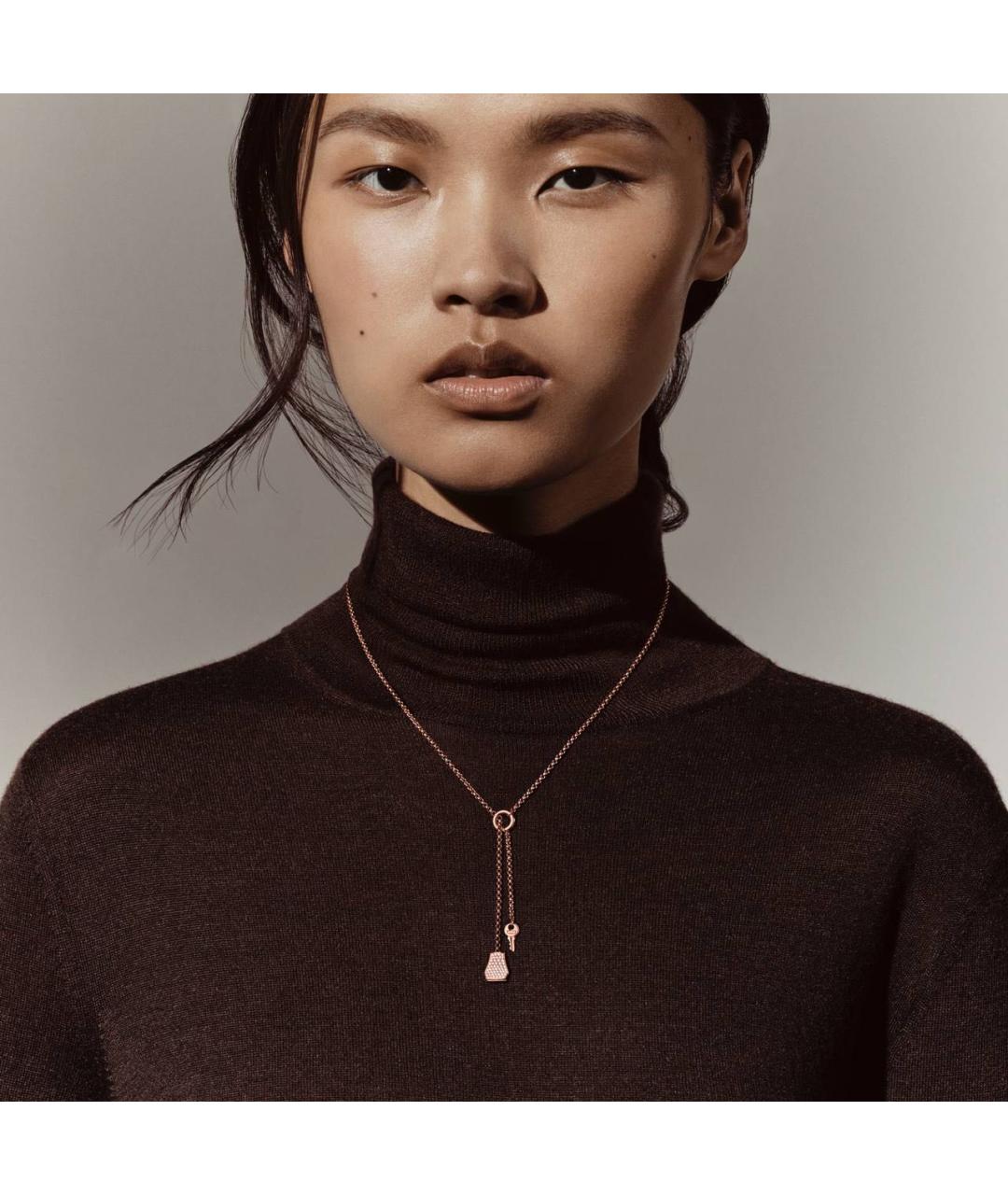 HERMES Золотая подвеска, фото 3