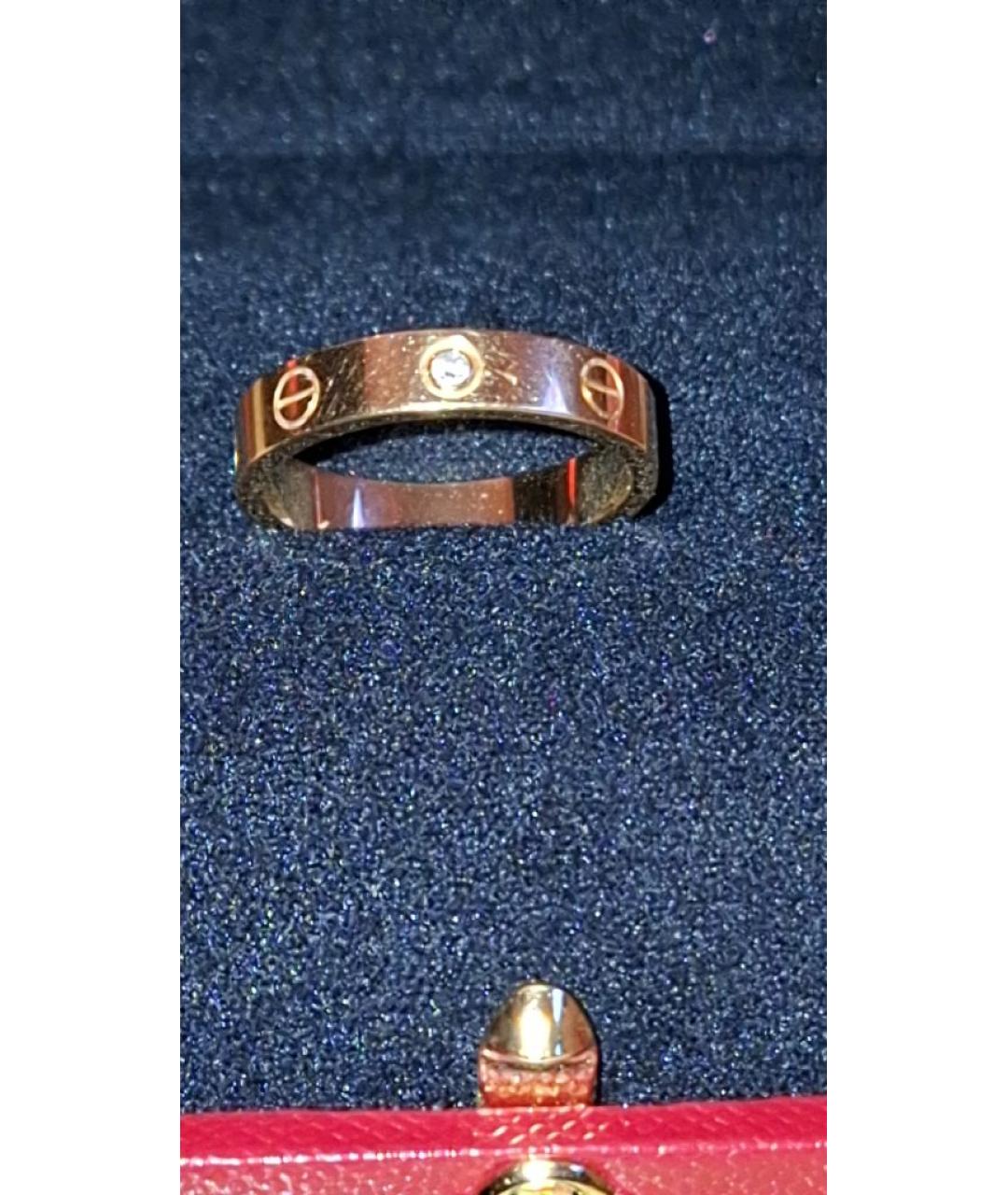 CARTIER Золотое кольцо из розового золота, фото 2