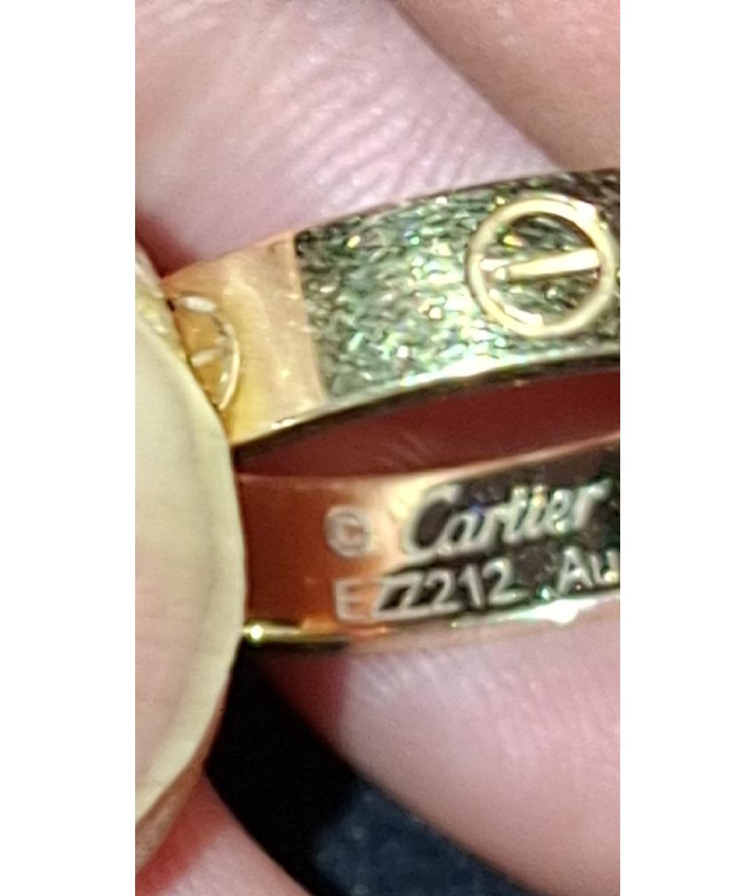 CARTIER Золотое кольцо из розового золота, фото 5