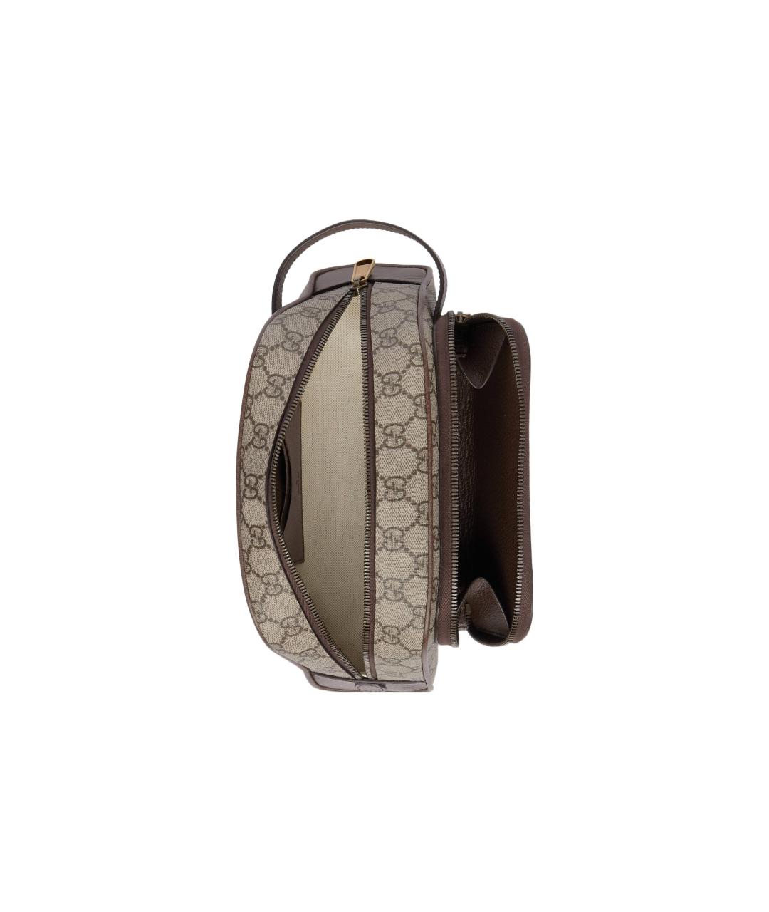 GUCCI Бежевая косметичка, фото 6