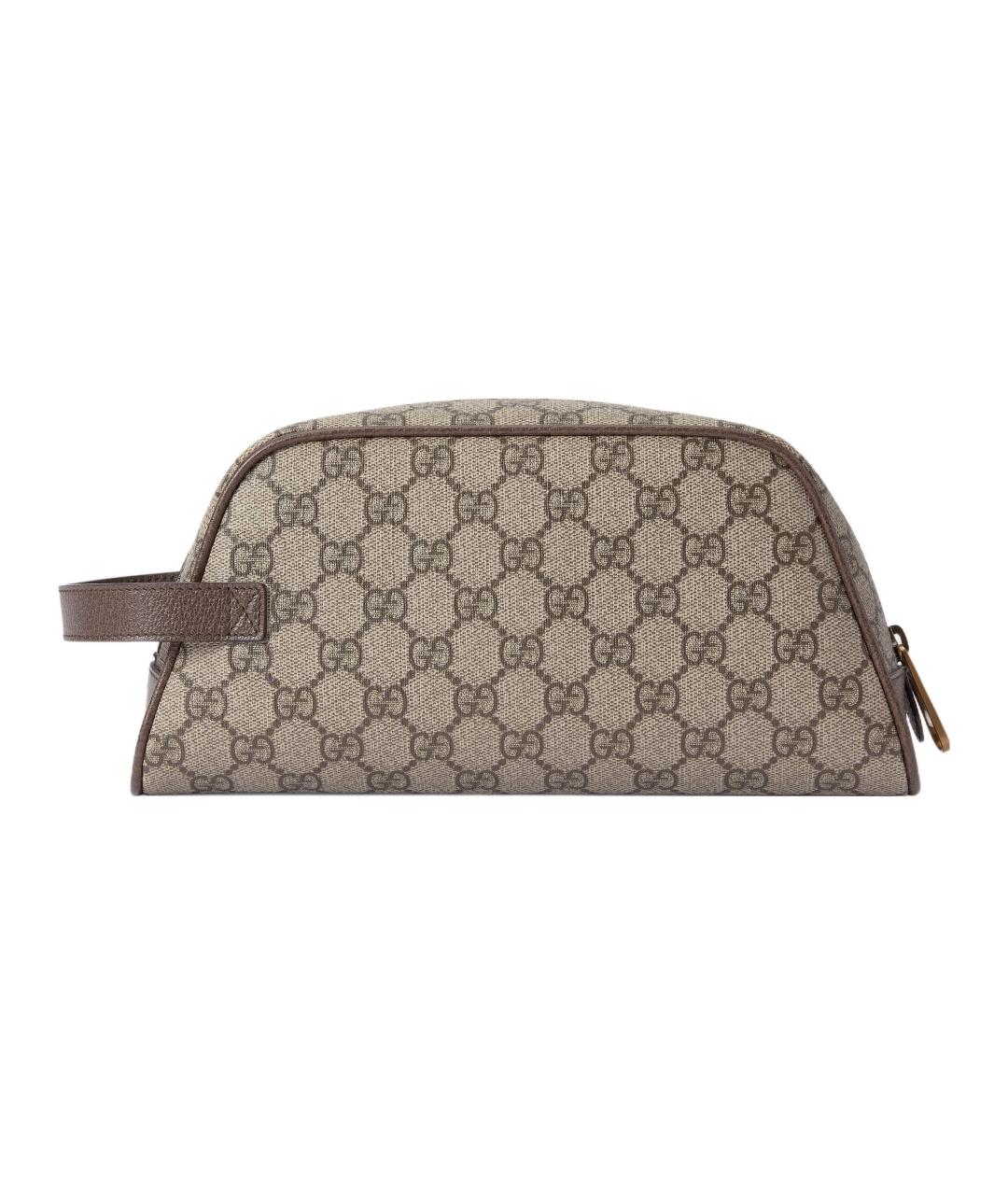 GUCCI Бежевая косметичка, фото 3
