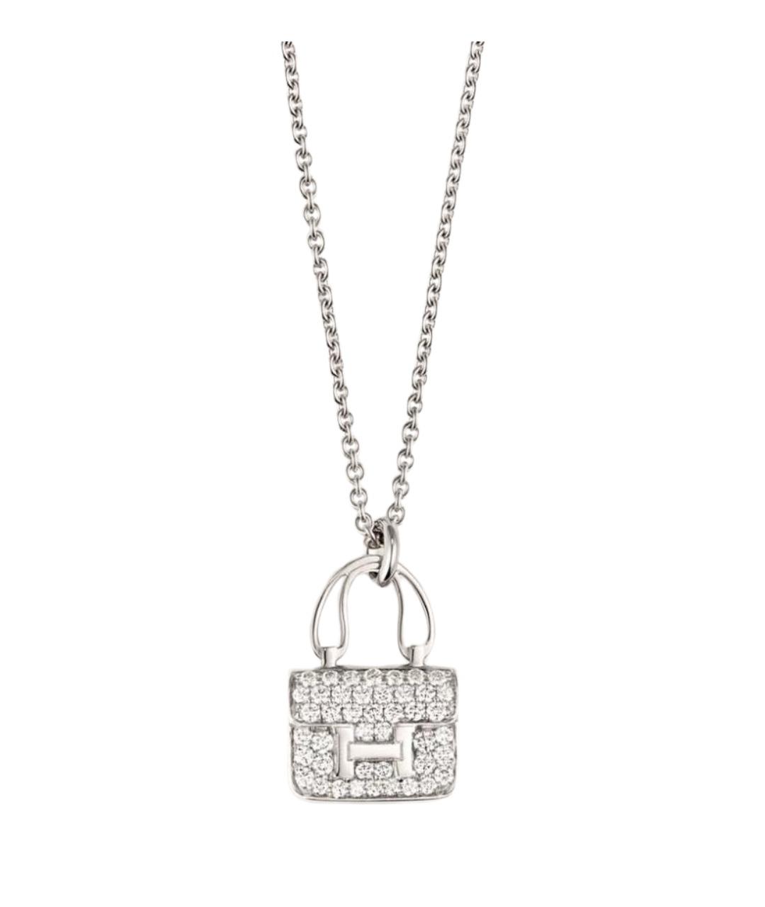 HERMES Серебряная подвеска, фото 1