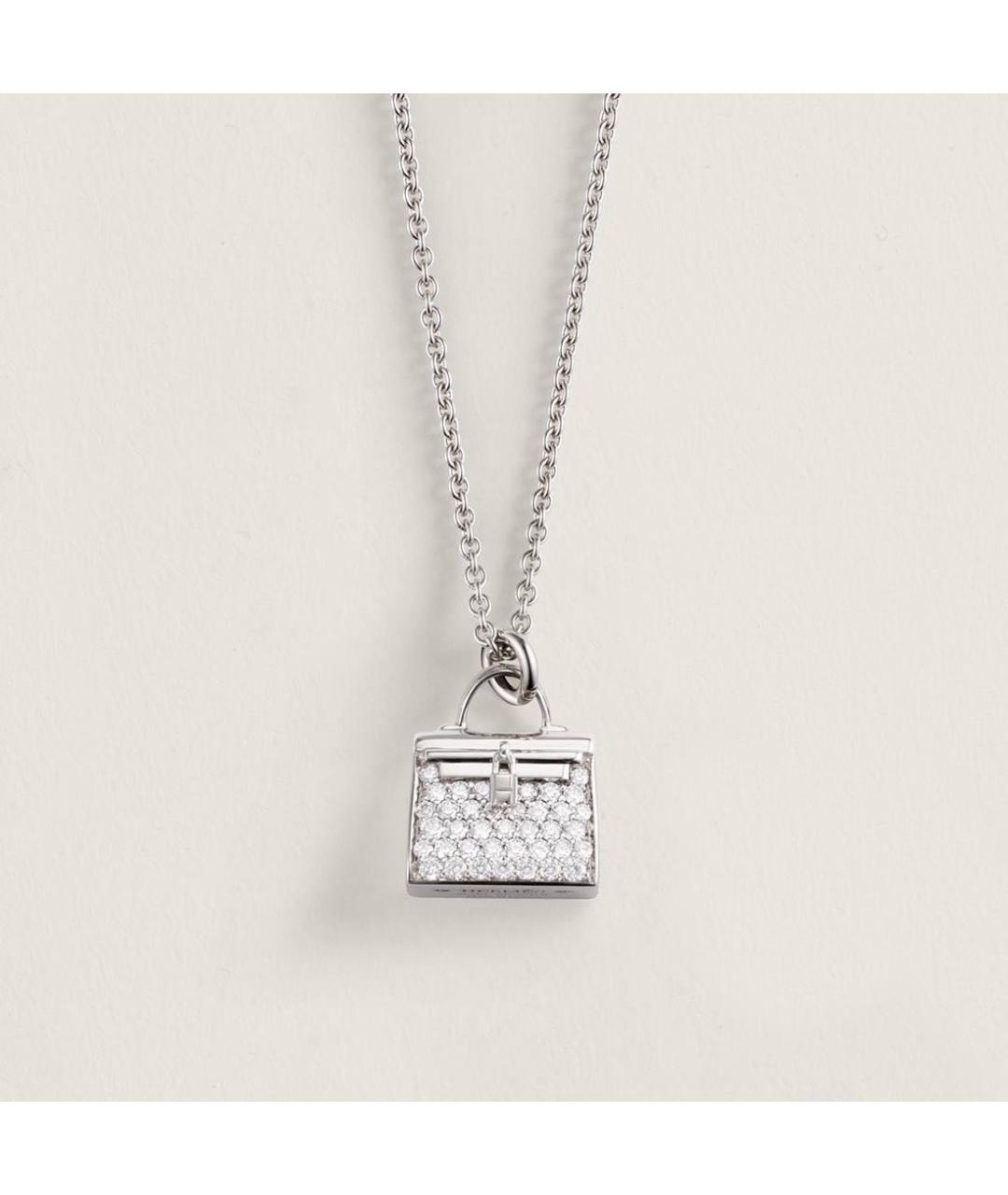 HERMES Серебряная подвеска, фото 4