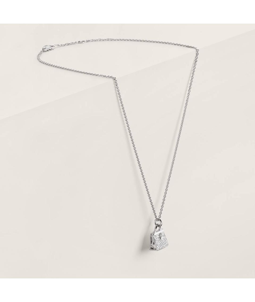 HERMES Серебряная подвеска, фото 2