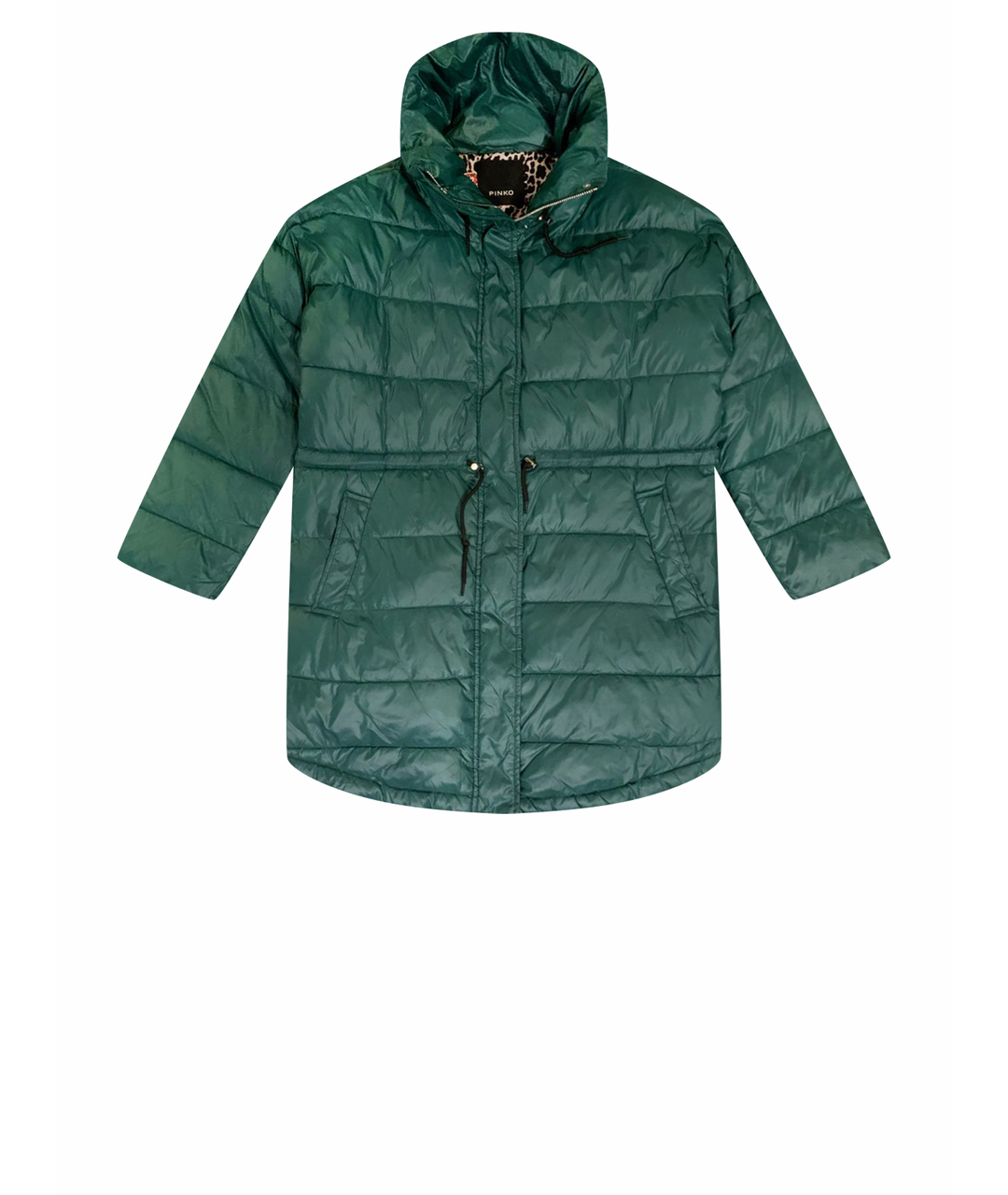 PINKO Зеленая полиэстеровая куртка, фото 1