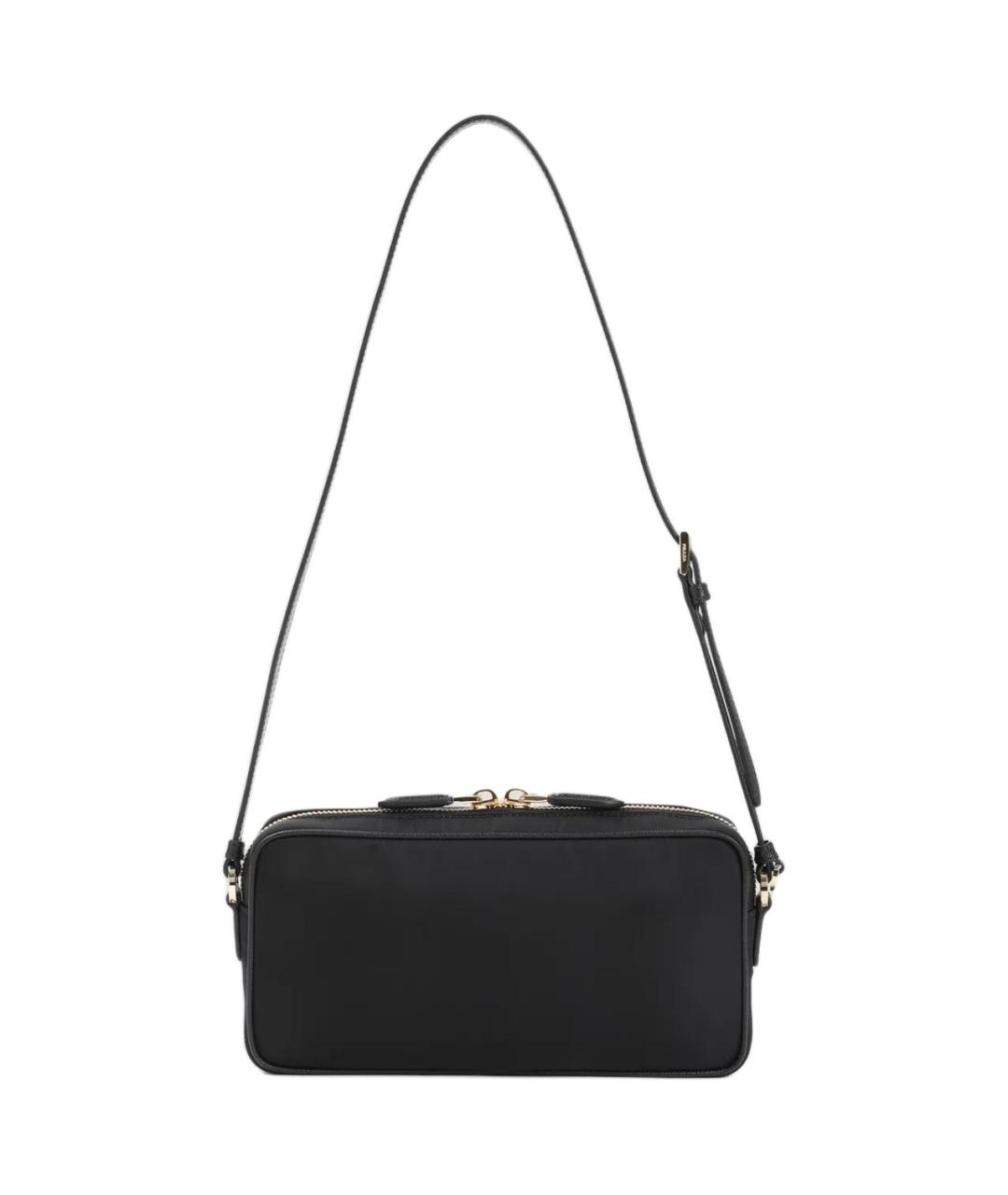 PRADA Черная тканевая сумка через плечо, фото 2