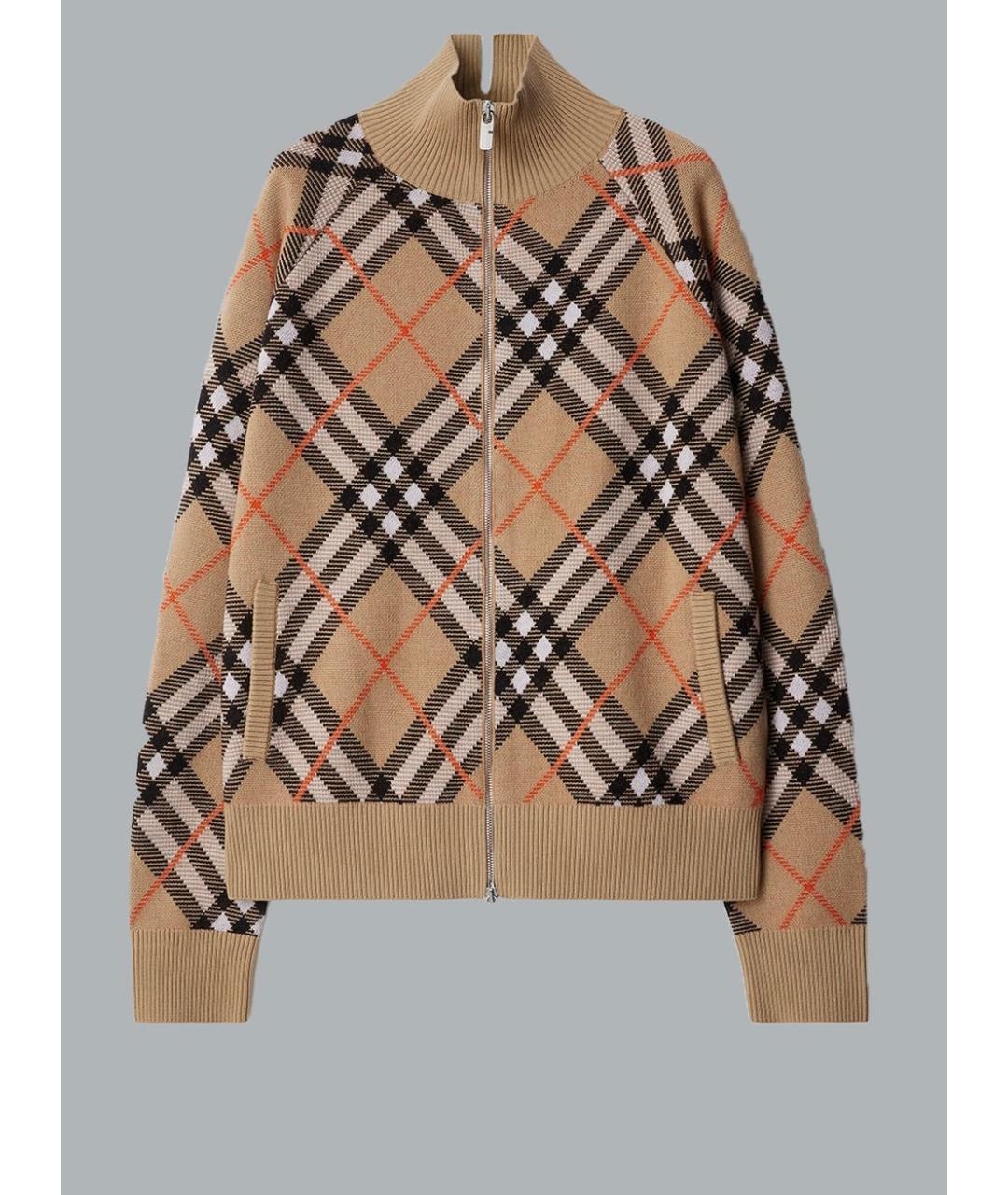 BURBERRY Бежевый джемпер / свитер, фото 6