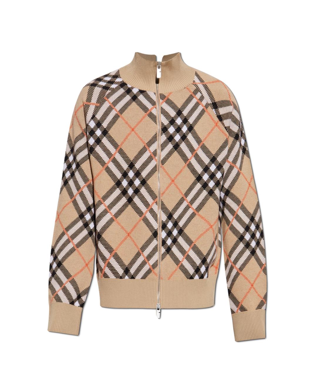BURBERRY Бежевый джемпер / свитер, фото 1