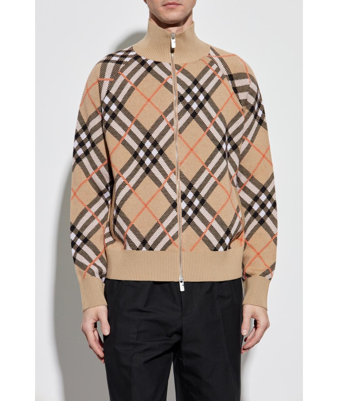 BURBERRY Бежевый джемпер / свитер, фото 3