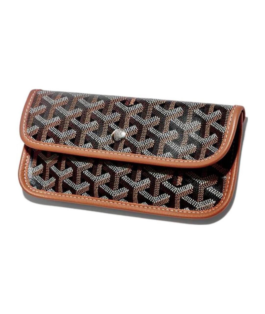 GOYARD Коричневая сумка через плечо, фото 4